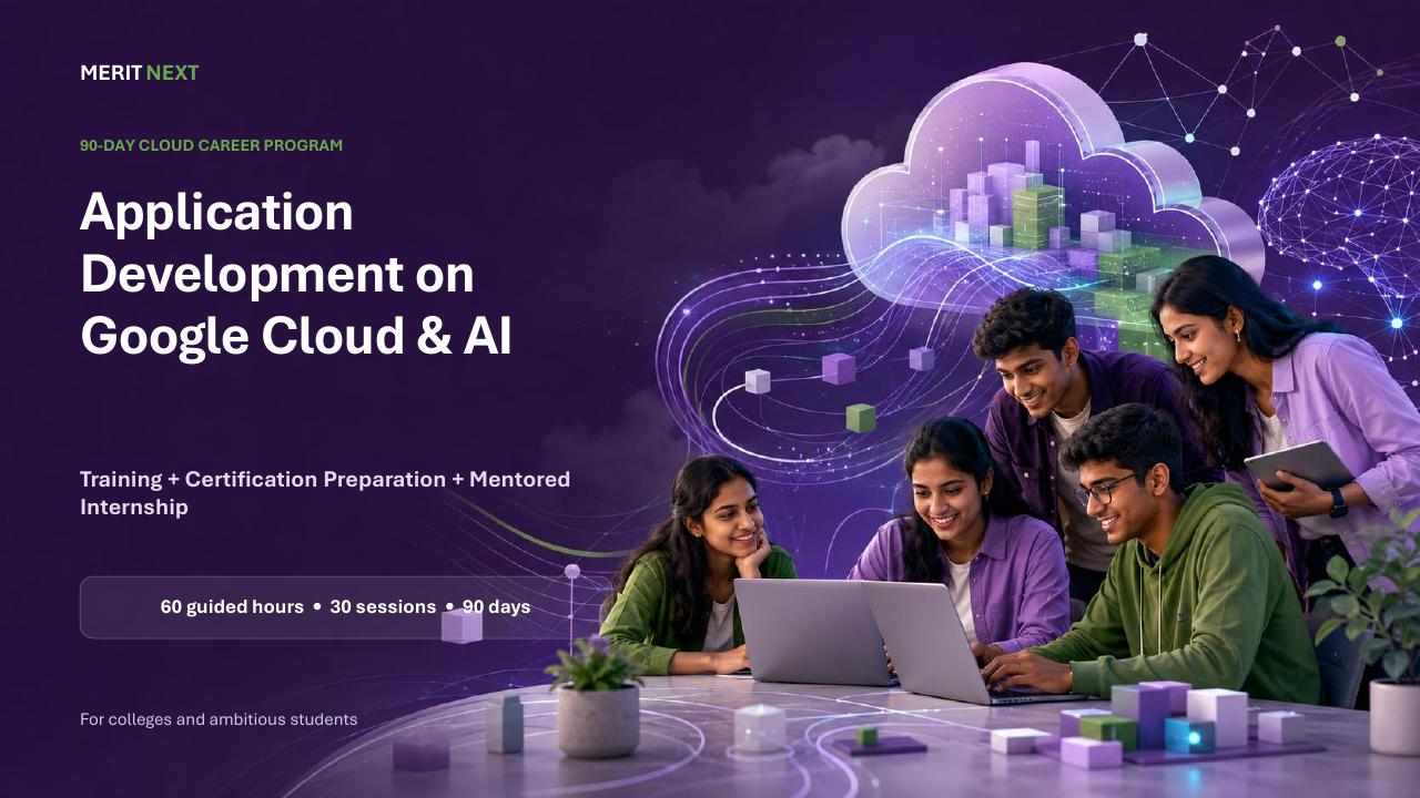 Application Development on Google Cloud and AI program